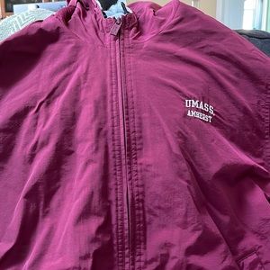 Unisex fall/spring UMASS Amherst jacket.